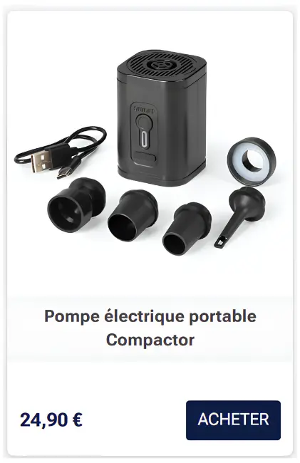 Pompe électrique portable Compactor